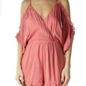 Topshop Ruffle Romper Small